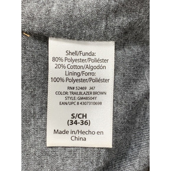 George Men's Twill Jacket Small Workwear Dark Camel Tractor Chore Farm Factory - Picture 14 of 16